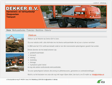 Tablet Screenshot of jcdekker.nl